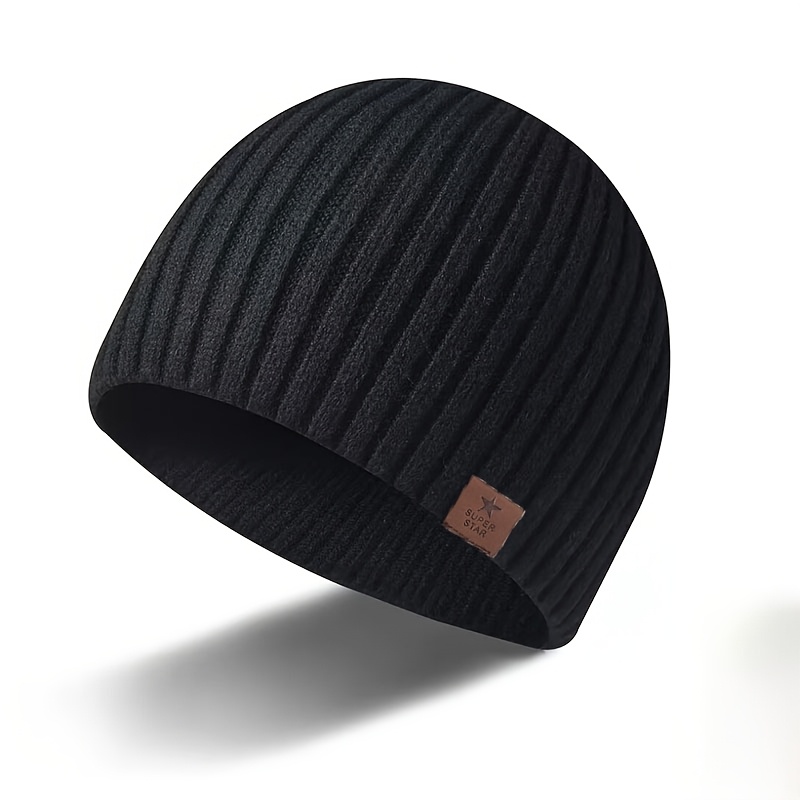 TEMU 1pc Casquette Courte Unisexe Étoile Étiquette Pit Strip Style Décontracté Extérieur Facile à Bonnet