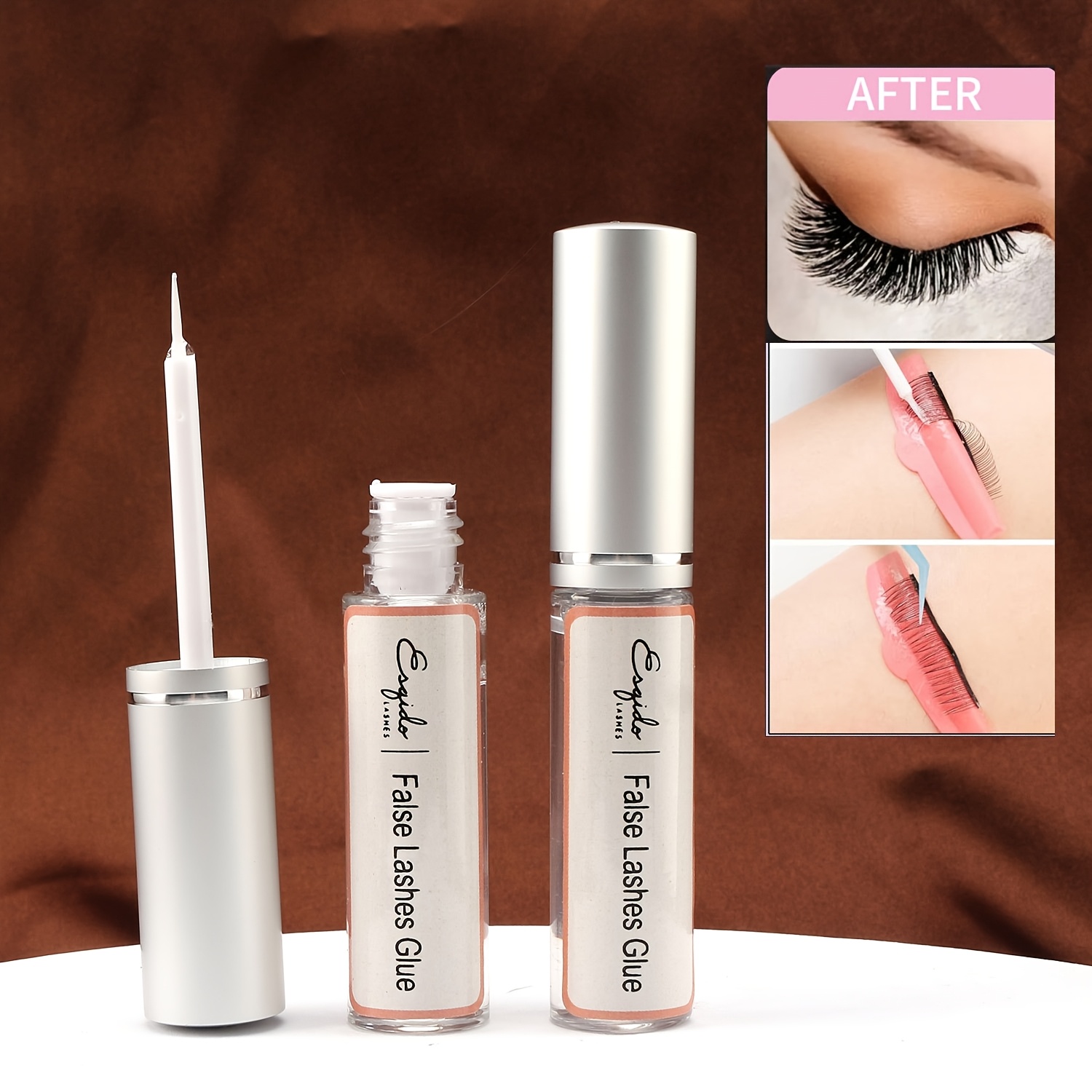 1pc Eyelash Glue - Adhesive For Lash Lifting And Curling, Rapid Drying, Non-irritating And Odorless - Ideal False Eyelash Glue For Stunning Results