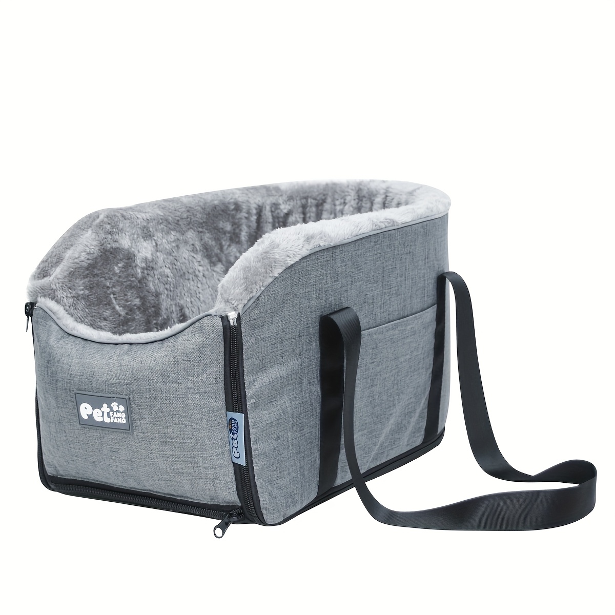 

Petfangfang Car Seat - Portable Travel Bag With Closure, Polyester Material For Small To Medium Pets