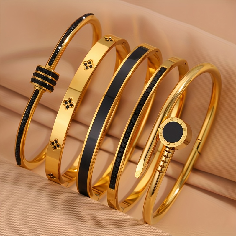 E-shop Edelstahl Modeschmuck Wasserdicht Hypoallergenisch Geeignet für Männer und Frauen Party Alltagszubehör