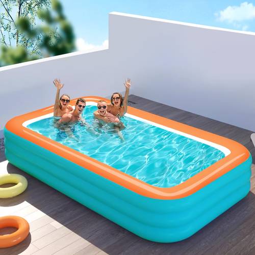 145 inch home swimming pool super large summer inflatable swimming pool adult swimming pool local warehouse fast delivery suitable for outdoor use outdoor games backyard swimming pool