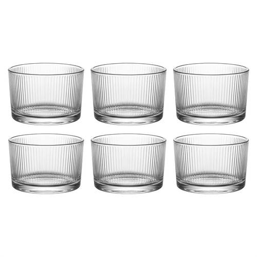 6pcs 220ml 7oz glass dessert bowls birds nest bowls oatmeal breakfast bowls jam cups yogurt pudding cups ice cream cups for family dessert shops birthday parties cafes