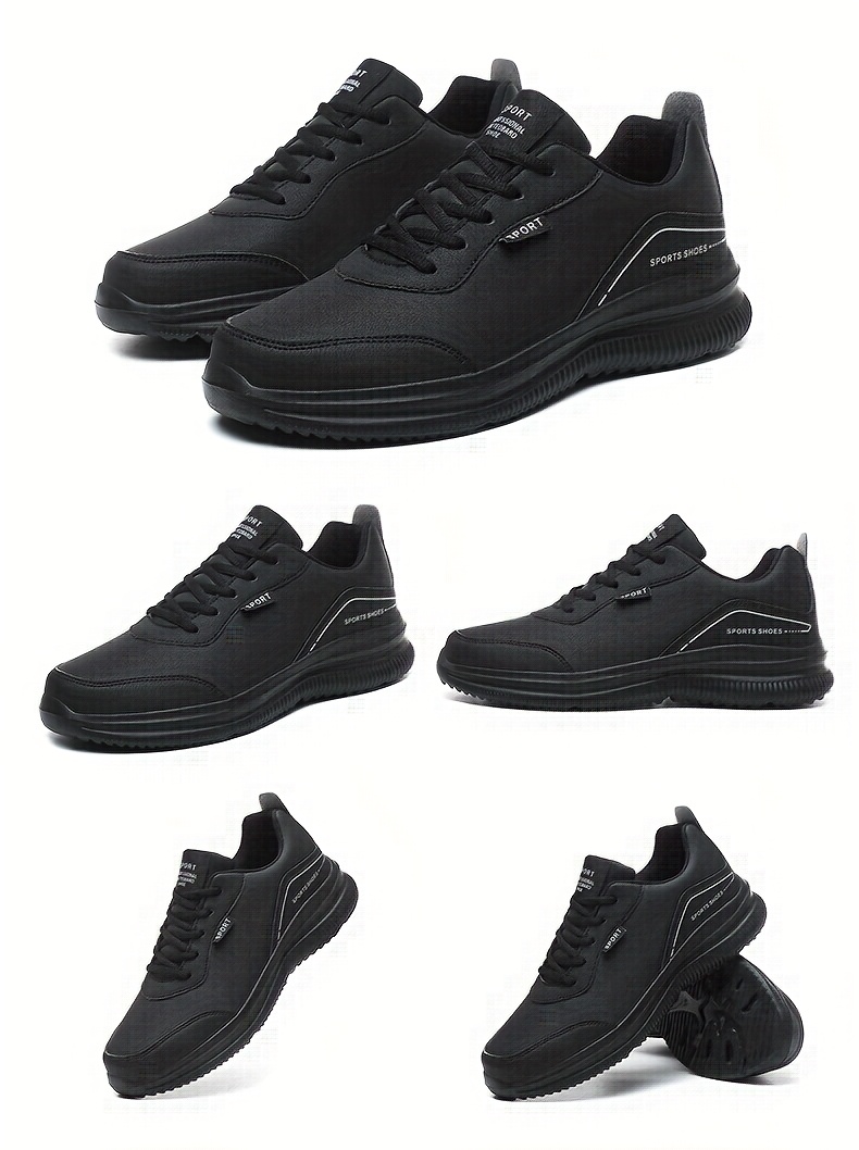 Spring and Autumn Men's Breathable Casual Sneakers, Comfortable Low-Top All-Season Running Shoes for Men, Sizes 39-48, Large Sizes for Autumn and Winter