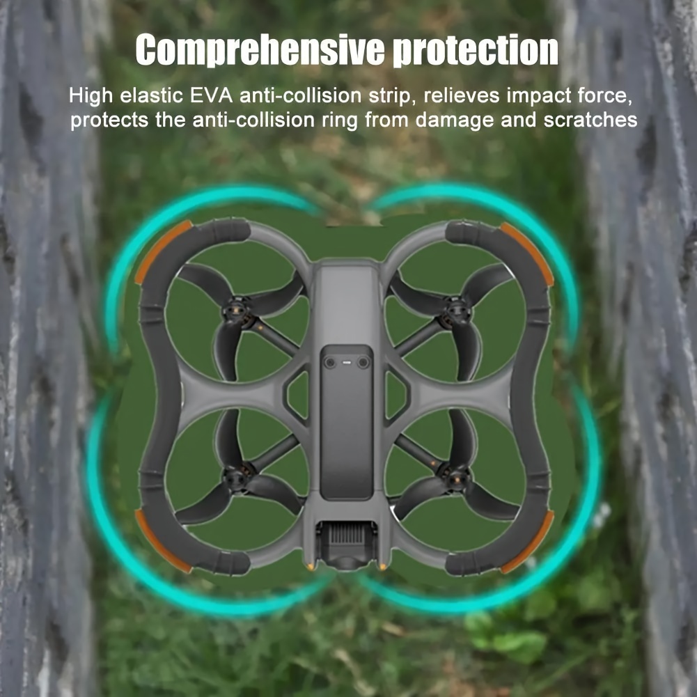 propeller guards for   2 high   eva anti collision accessory tear resistant   bumpers   protection for uav suitable for 14     upgrade parts details 5