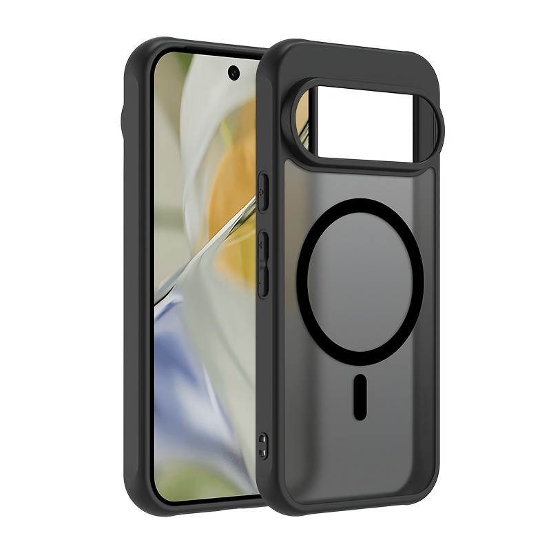 TEMU Phone Case: Phone Case - Suitable For Google Pixel Series, Semi-transparent Frosted Style, Skin-feel Anti-fingerprint And Anti-slip, Supports
