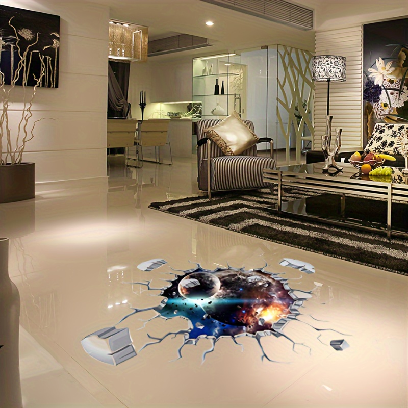 the Nisha アート壁ステッカー 3D視覚効果 マジックニッチ 3枚 ザ・ニーシャ) the Nisha アート壁ステッカー 3D視覚効果 マジック