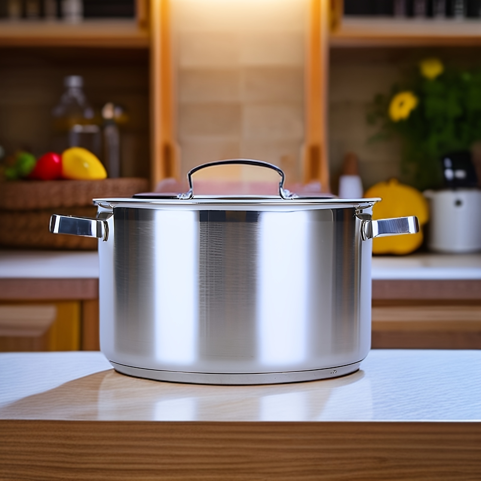 stainless steel pasta pot extra deep high sided   dishwasher safe family cooking essential no power needed details 1