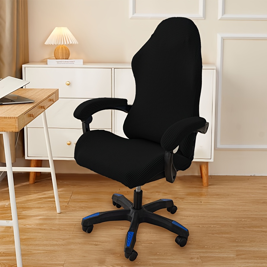 Chair Covers, Game Competition Zipper Chair Covers, Office Computer Rotating Chair Covers/1pc
