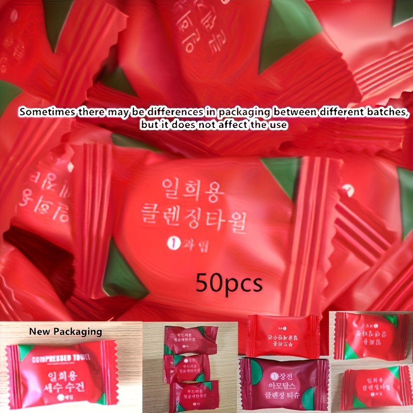 /36/50/pcs Lightweight Compressed Towels, 100%, Disposable And Compact For Camping, Sports, Makeup Portable Contemporary