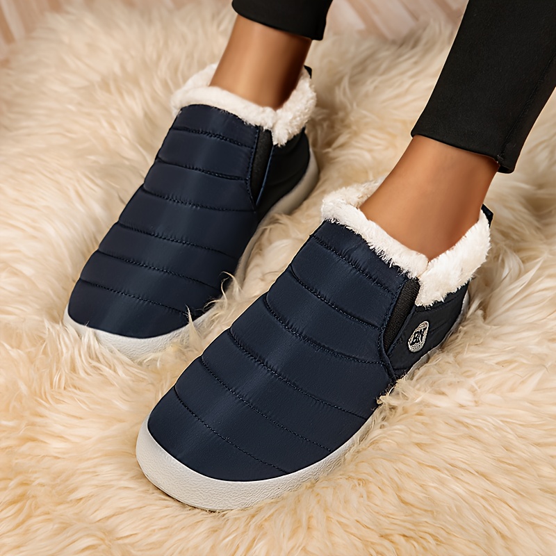 Men's Warm Snow Boots with Comfortable Lining