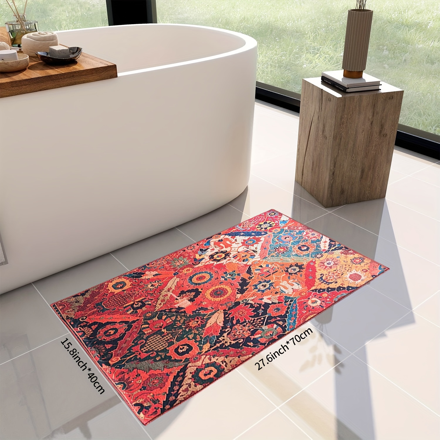 Tappeto Design Turco Corridori Corridoio Floreale Orientale - Temu