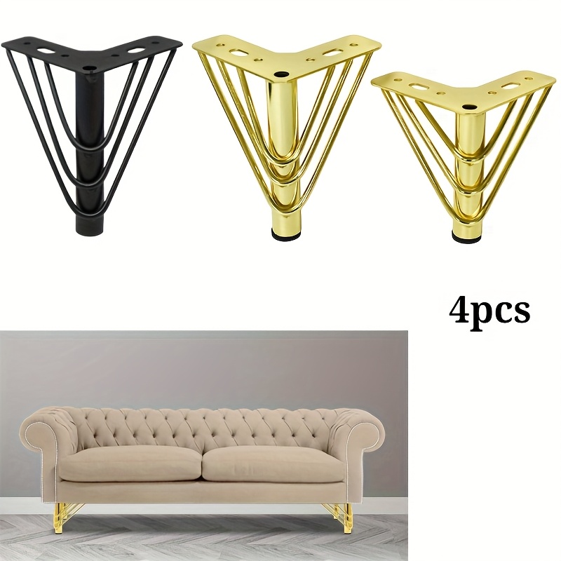 4pcs 14.5cm european style hardware fittings metal furniture legs dresser  cabinet replacement sofa cabinets bed tv - tools & home improvement - Temu  Pakistan