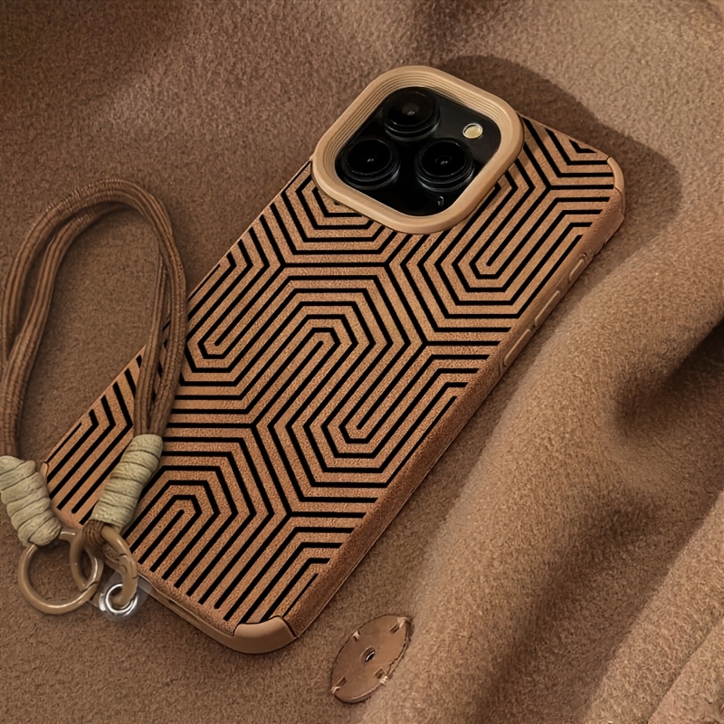 TEMU Phone Case: Lanyard Phone Case Suitable For Iphone 18 Pro Max/17/16/15/14/13/12/11 Textured, Creative&stylish For Men's And Women's Handy