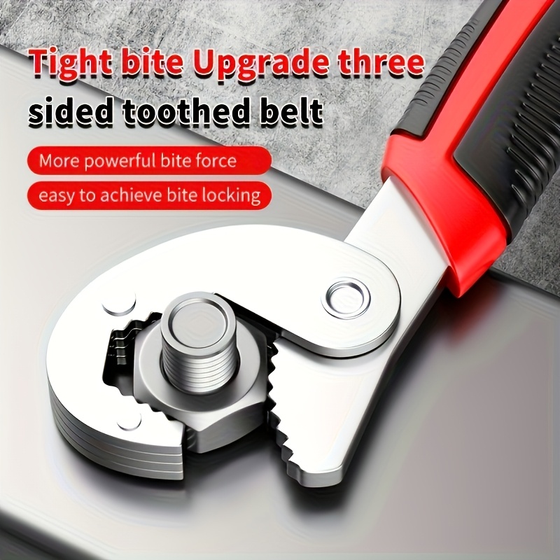 Llave Multifuncional Universal Ajustable con Gran Apertura Rápida - Esencial para Carnaval, Regalo de San Valentín, Herramienta Ajustable de Alta Resistencia - Combinación de Llave y Alicates Multifuncionales, Ideal para Bricolaje y Reparaciones en el Hogar