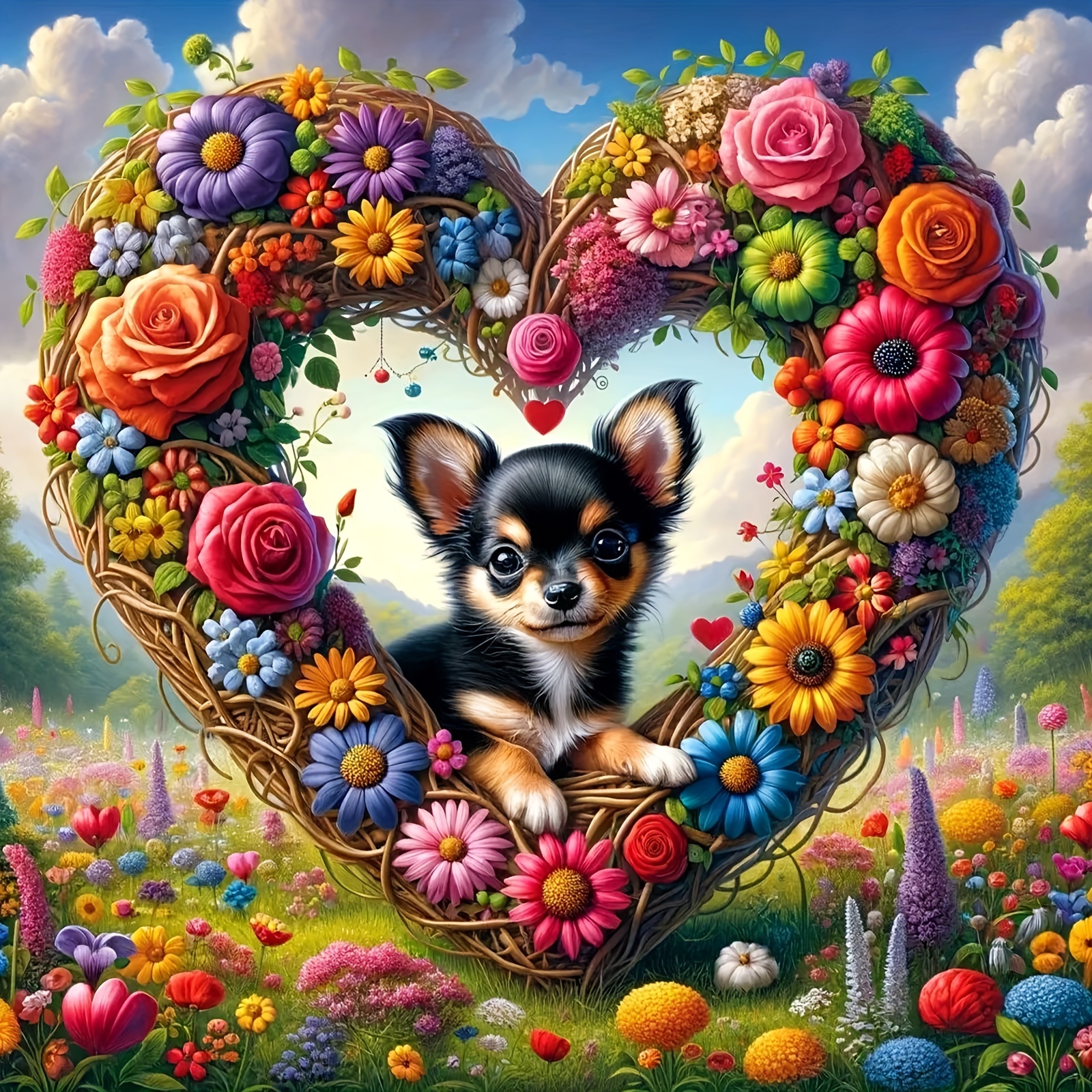 

5d Diy Diamond Painting Kit - Rhinestone Art For Beginners, Set