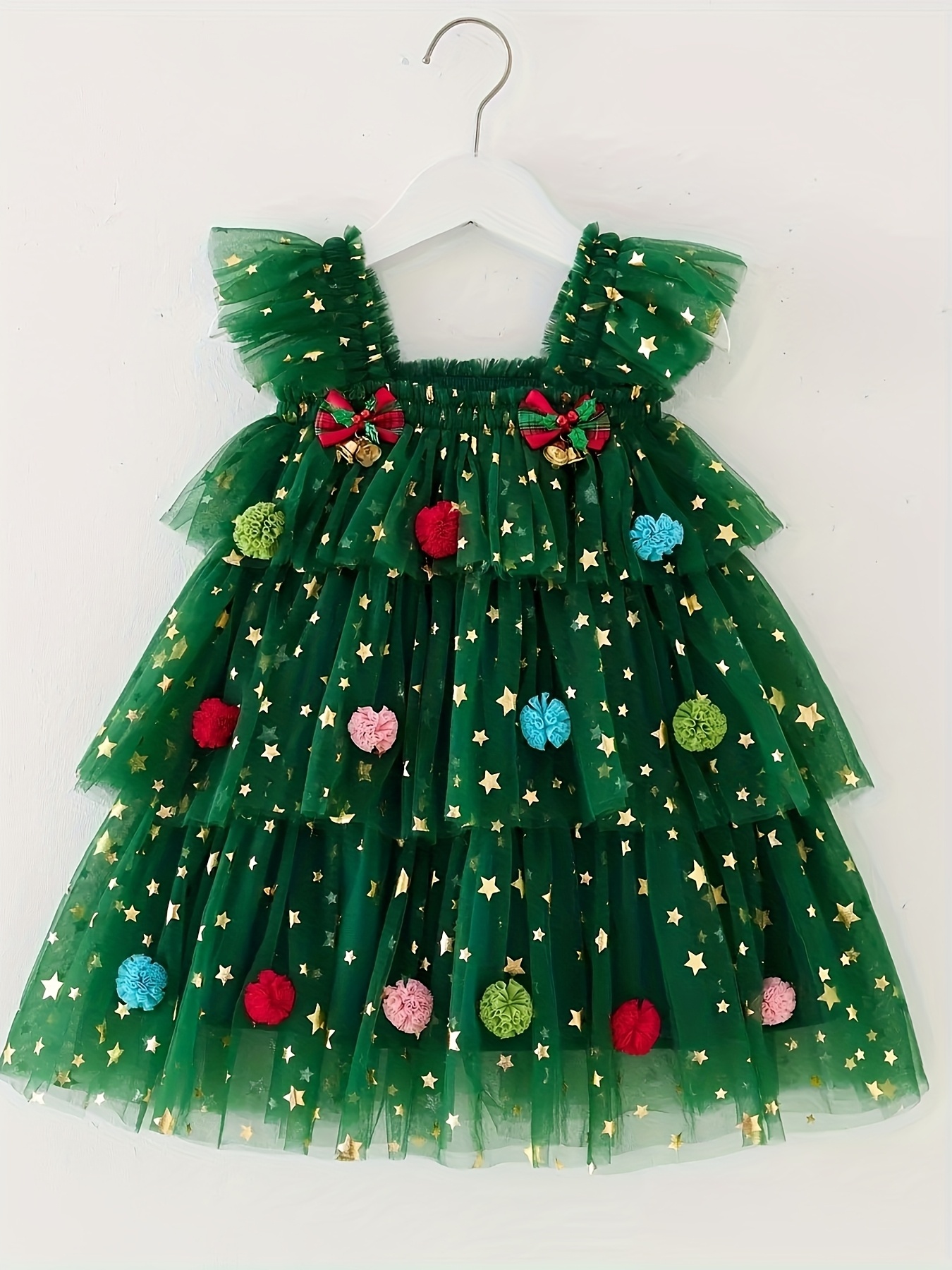 green emerald velvet dress Merry Mint Dress main image 1