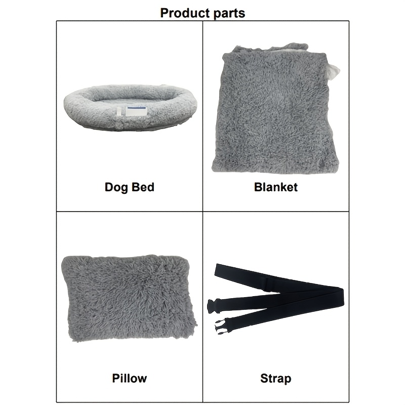 extra large orthopedic memory foam pet bed in a   design featuring a plush dog house   washable and   assembled suitable for cats and dogs providing     for   pets and their owners Product details 13