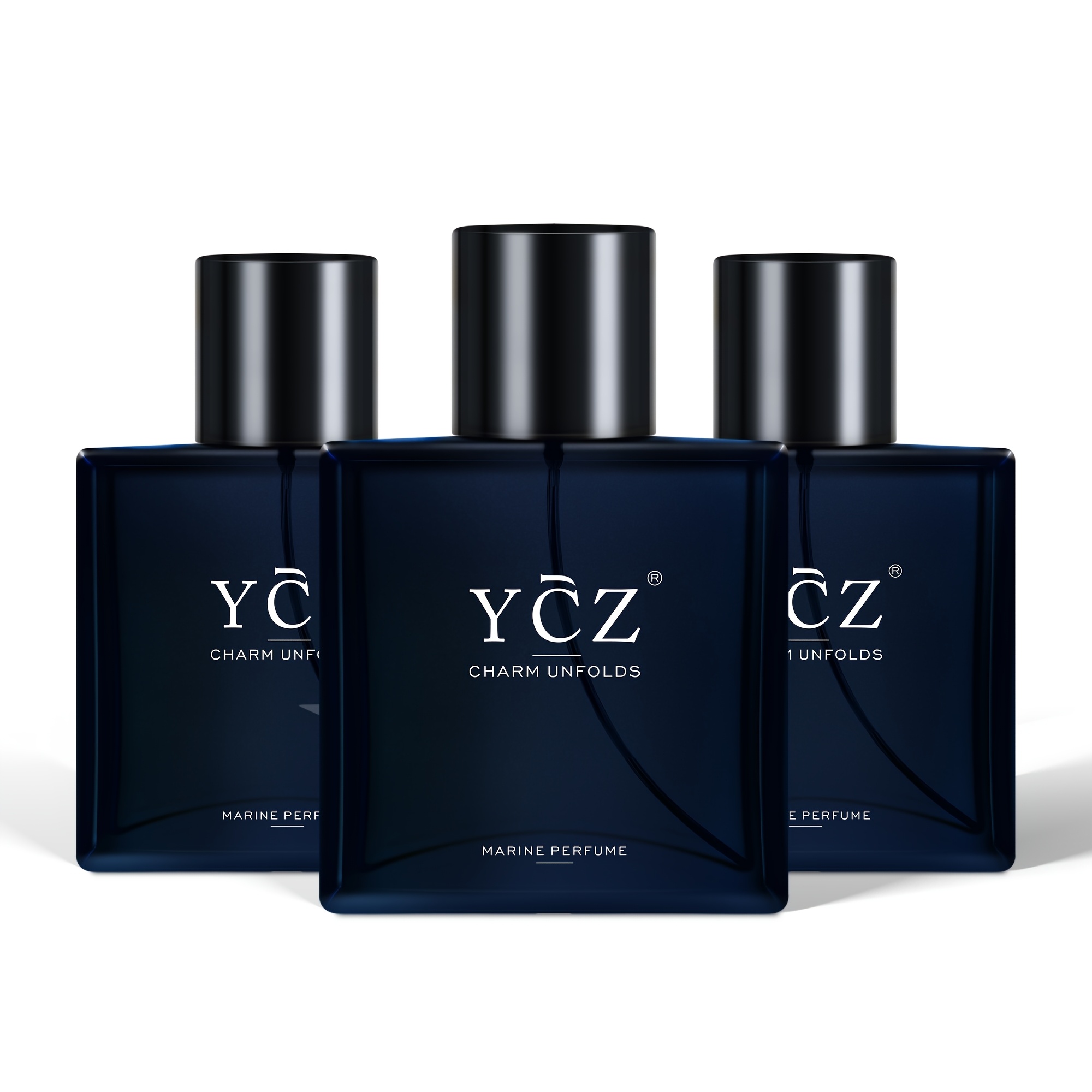 3pcs Set Scent Ycz Men's Pheromone Eau De Toilette 1.69oz/50ml, Restores Male , Enhances Attractiveness, And Continuously Impression In Daily .