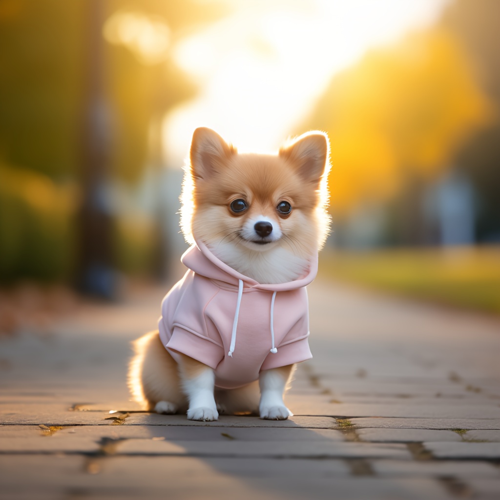 

Pet Hoodie Sweatshirt For Small & Medium Dogs And Cats, Spring & Autumn Hooded Pet Clothes, Pullover Sportswear Dog Apparel