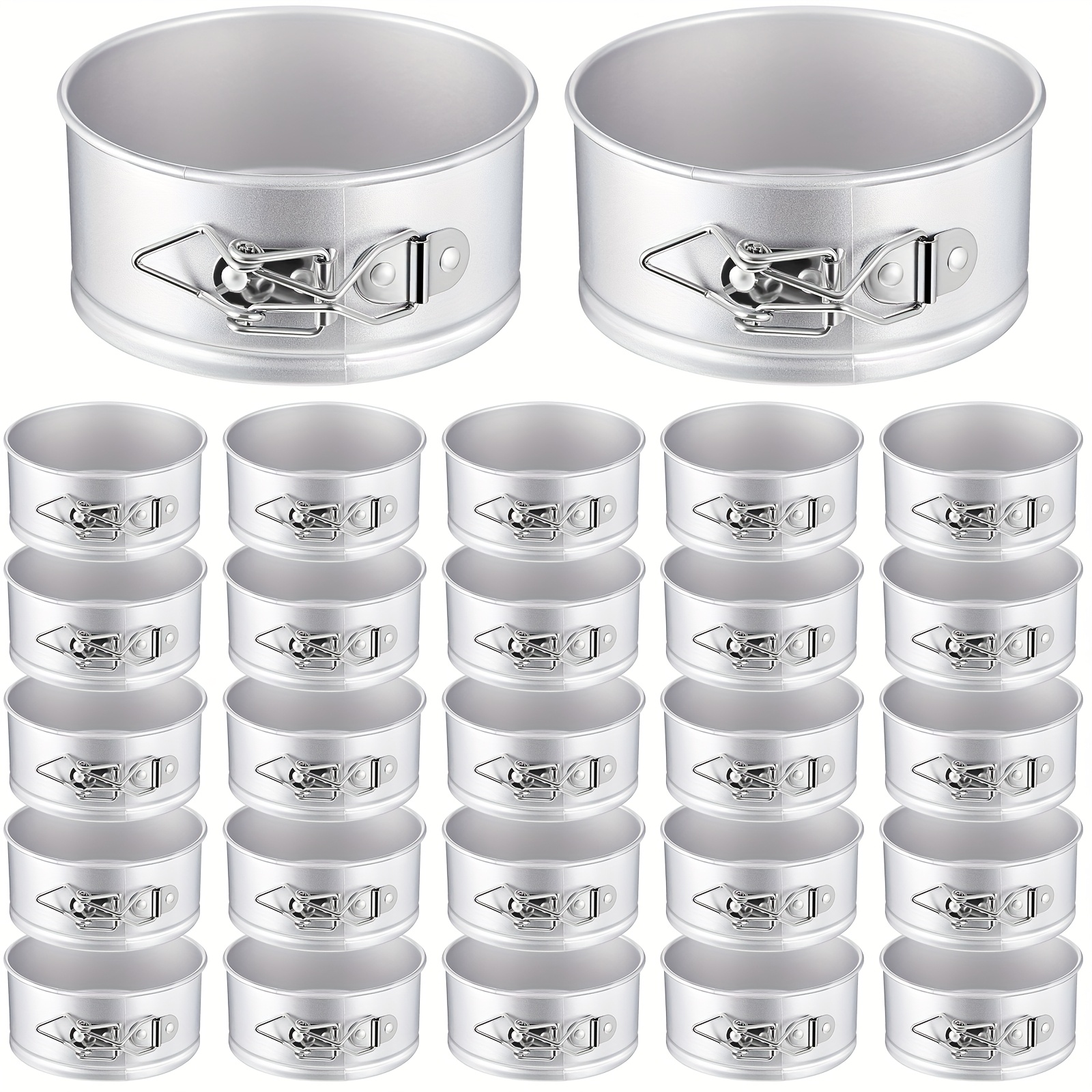 25pcs inch springform pan baking mini cheesecake pans Temu