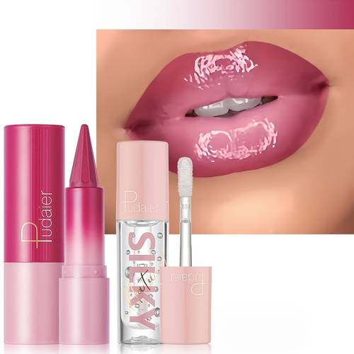 lipstick lip oil set create versatile stunning looks with long lasting hydration ideal for effortless glam