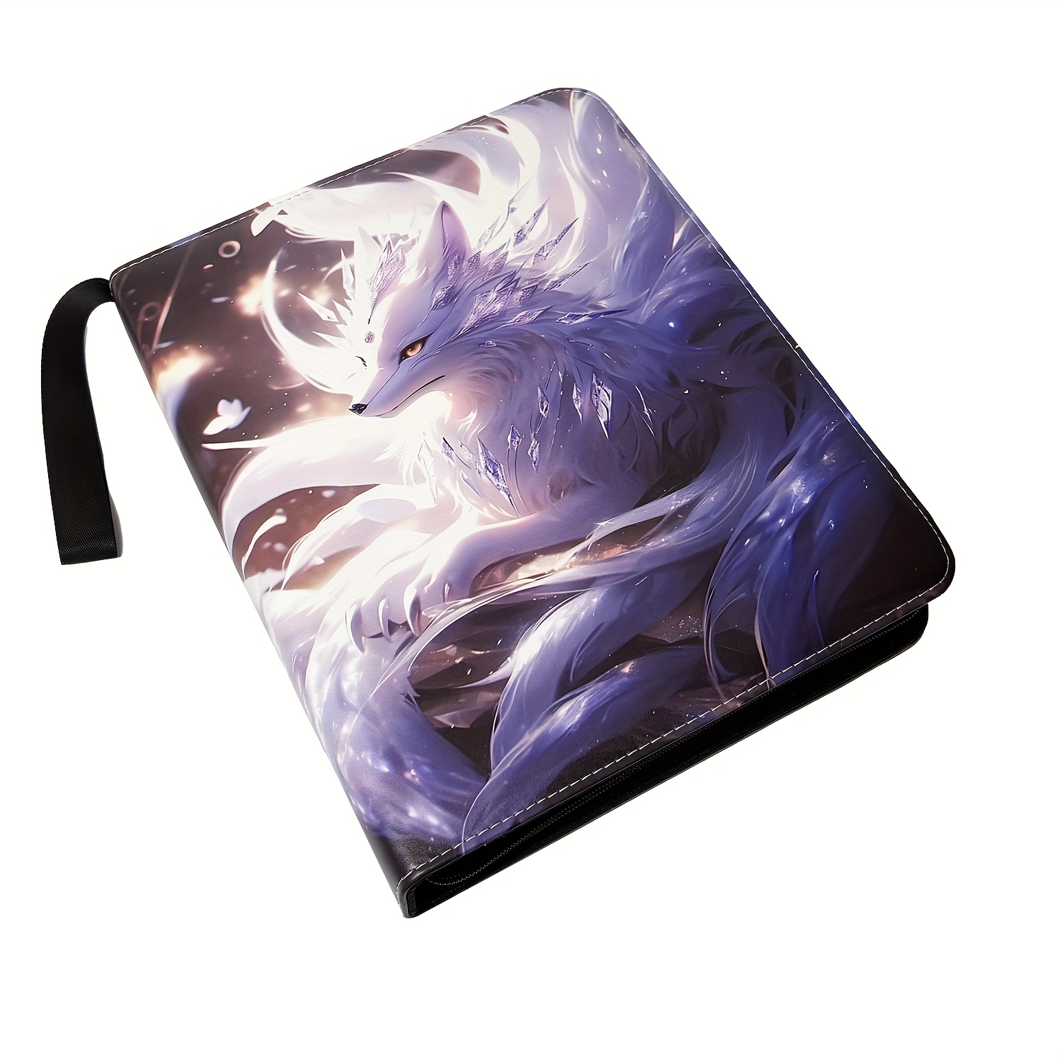 A Binder for Trading Cards Featuring 4/9 Pockets And 50 Removable Double-Sided Sleeves, Designed for Standard-Sized Cards, Including TCG, Sports Cards, And Game Cards, Capable of Holding Between 400 And 900 Cards