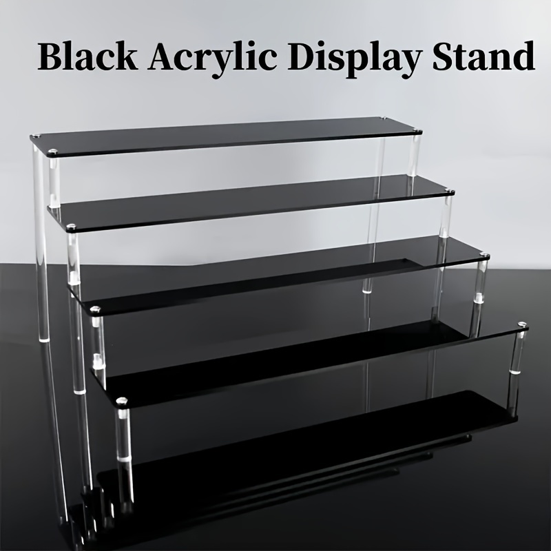 

Acrylic Display Stand - (1/2/3/4/5 ) For Jewelry, Cosmetics, Perfume & - Ps Material, Polished , Adjustable Shelving