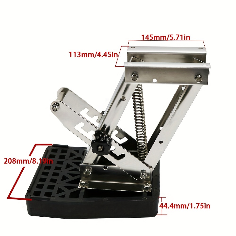 Outboard Motor Bracket Kicker, Heavy-Duty Marine Motor Mount