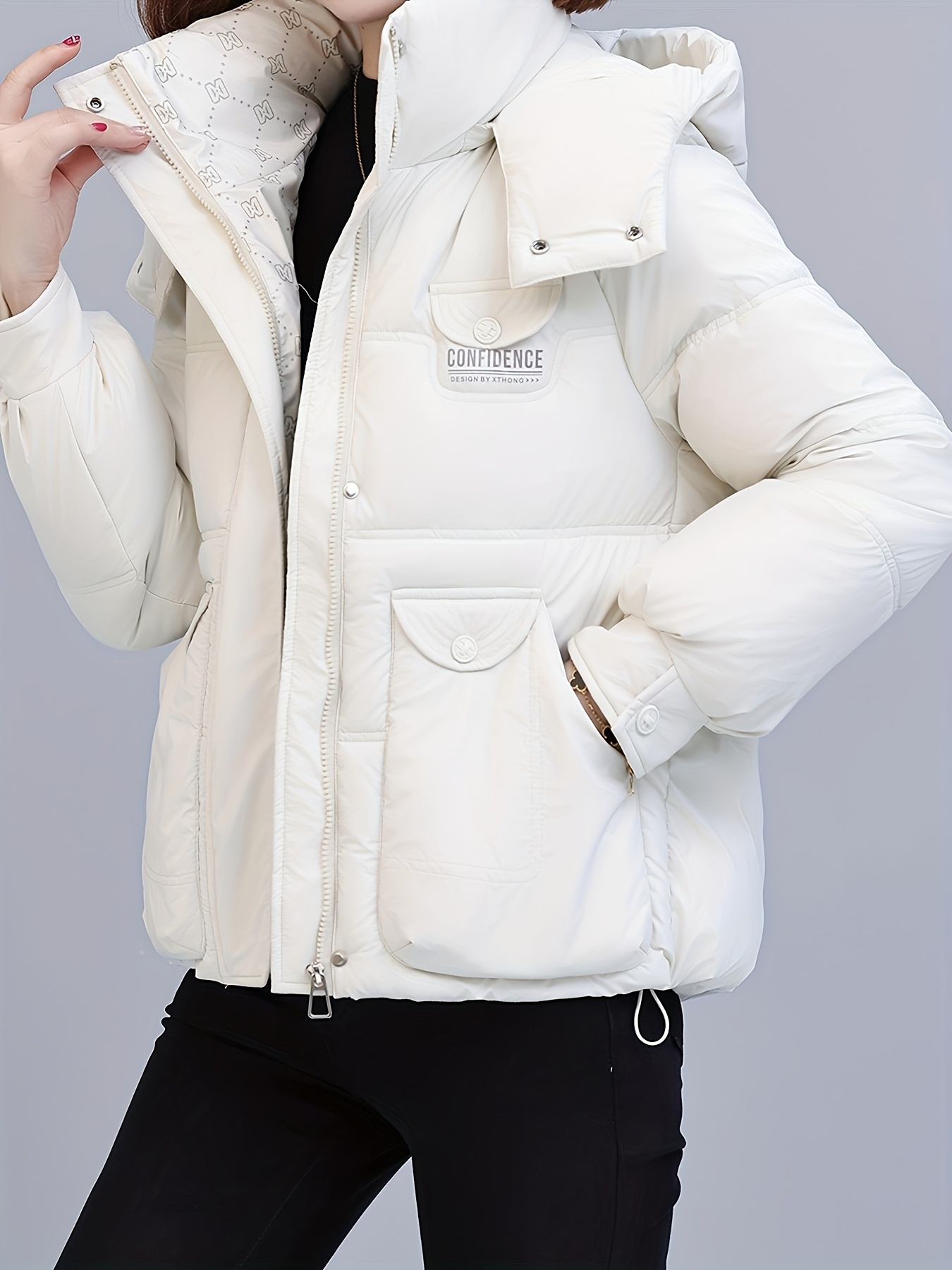 Chaqueta Blanca Chaqueta Acolchada Mujer Bershka Chaqueta Blanca