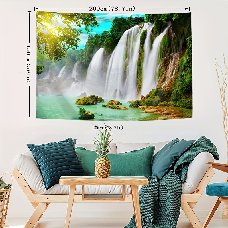 DARLEKS Wandteppich Mit Dominikanischer Republik Flagge – 152x102 Cm, Polyester, Mit Haken, Für Deko & Mehr
