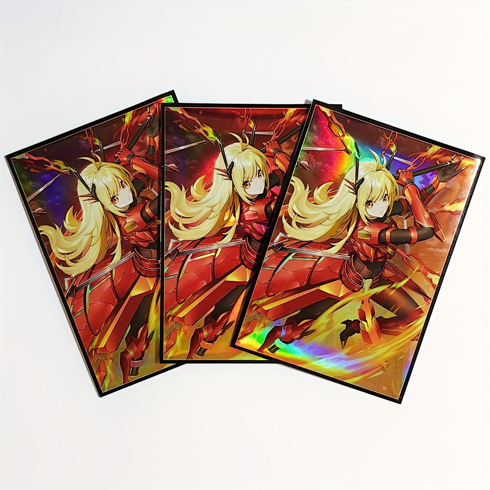 美少女カード 9set H1,2,3 kart kılıfları 63x90mm 50 adet anime desenli lazer - Temu Netherlands
