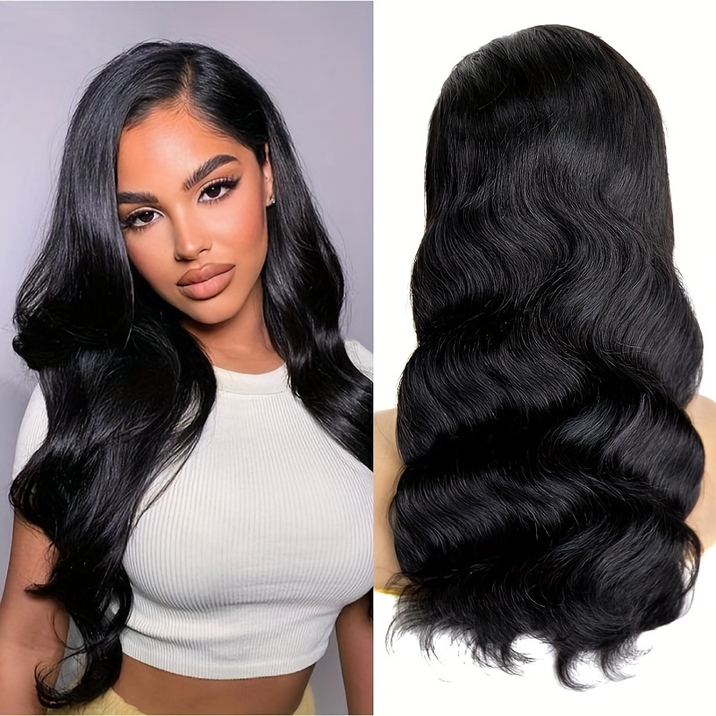 4x4 Lace Front Wigs 180% Density Body Wave Glueless Wigs - Temu Canada