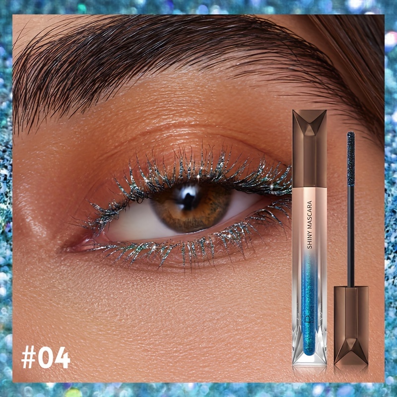 glitter diamond shiny mascara - waterproof, , curling & lengthening for types halloween makeup christmas gifts - beauty & health Georgia