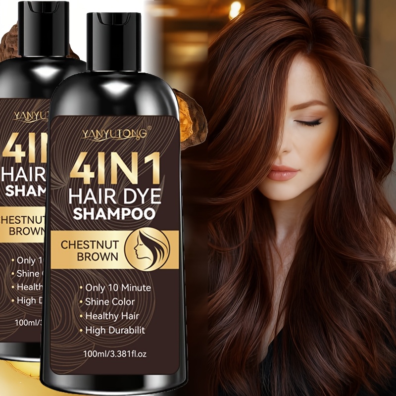 [ Version] 100ml Hair Color - With Natural Components, Hair, Hides Gray Hair, Hair Care Formula, Chic Packaging, Represents Natural Components, Hair Color