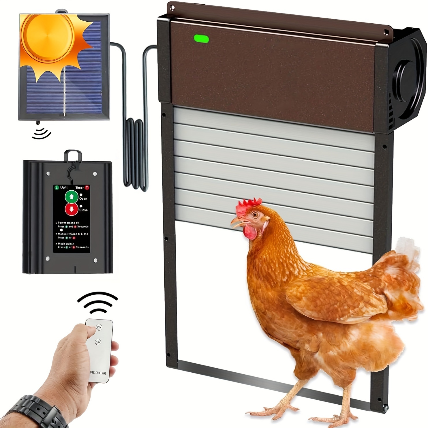 Automatic Chicken Coop Door Temu