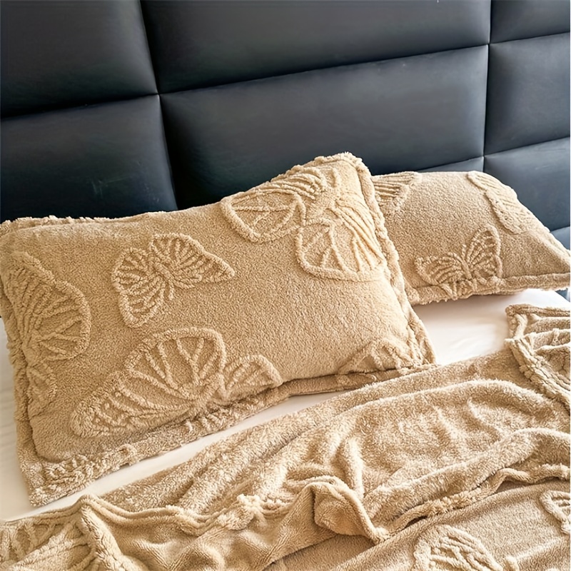 TEMU 2pcs Soft Comfortable Machine-washable Jacquard Pillowcase Protector, 48x74 Inch Pillowcase Pair (pillow Insert Not Included)