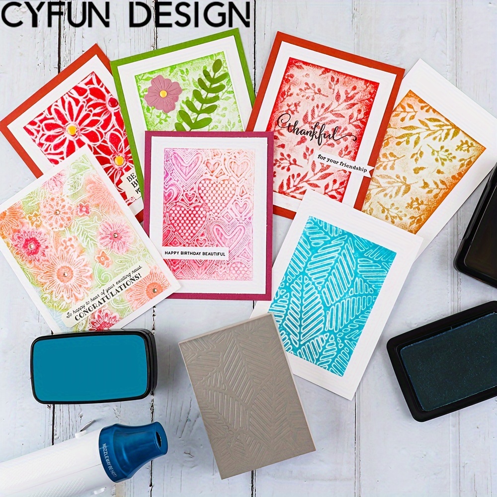 

Design Diy Scrapbooking Foam Blocks - Reusable, Moldable Stamping Pads For Card Making & Background Design, Design