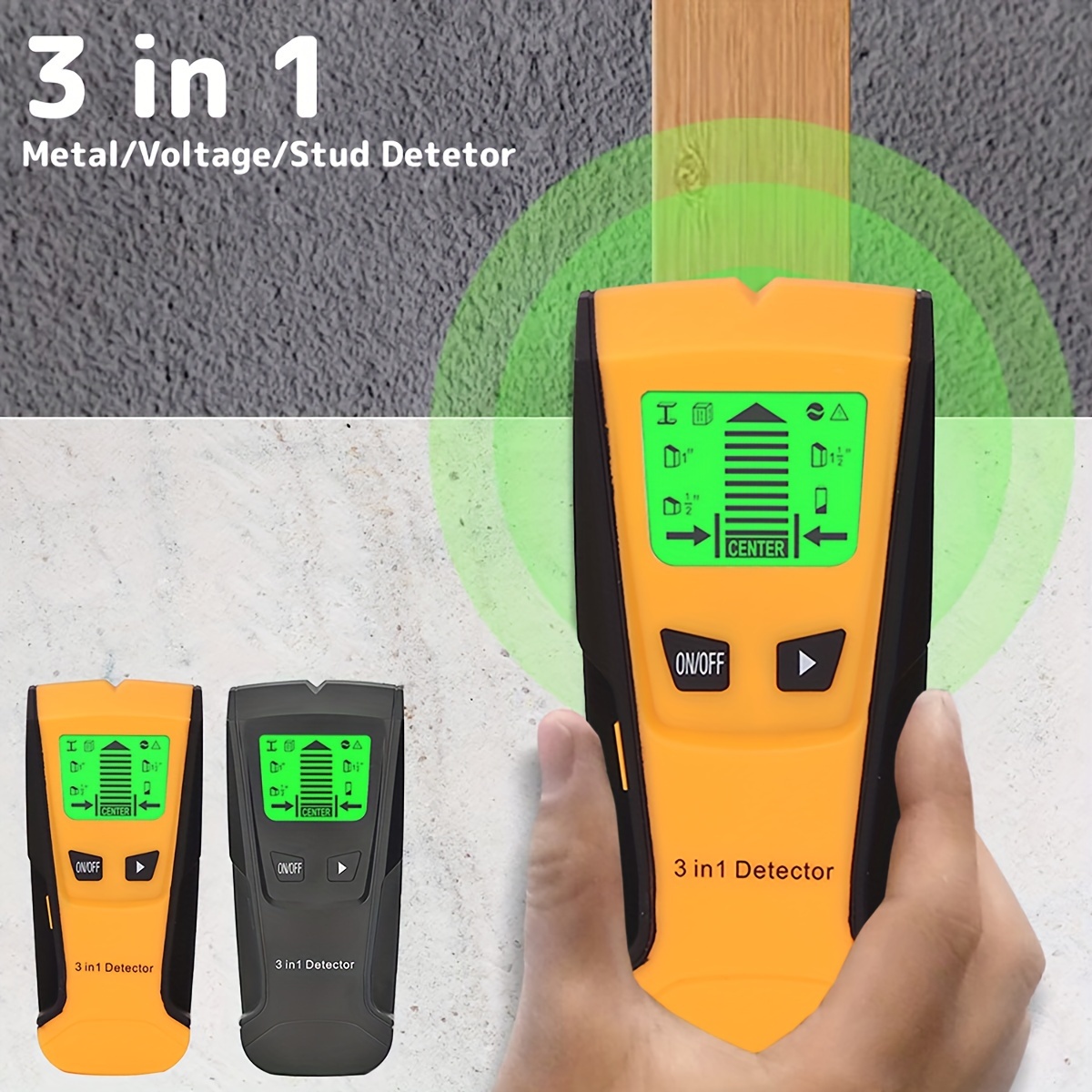 

Metal Wood Lcd Location Measuring For Wood Ac Metal Detection Off Metal ( Battery)