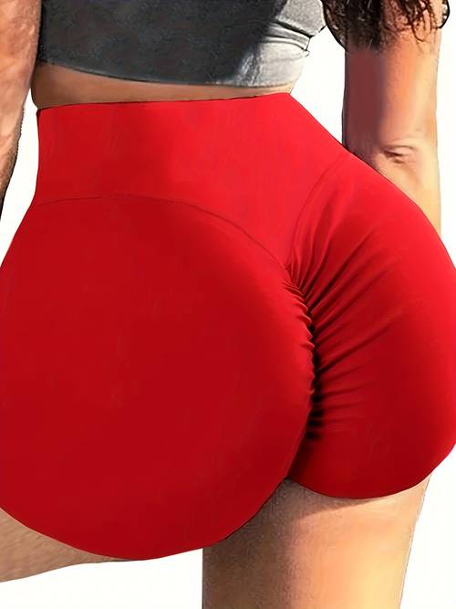 summer fit yoga shorts high waist fitness pants pants