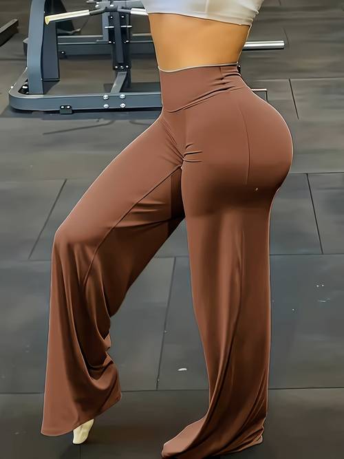 1pc of womens high elastic wide leg pants waist the strong drooping suitable for outdoor and daily styles