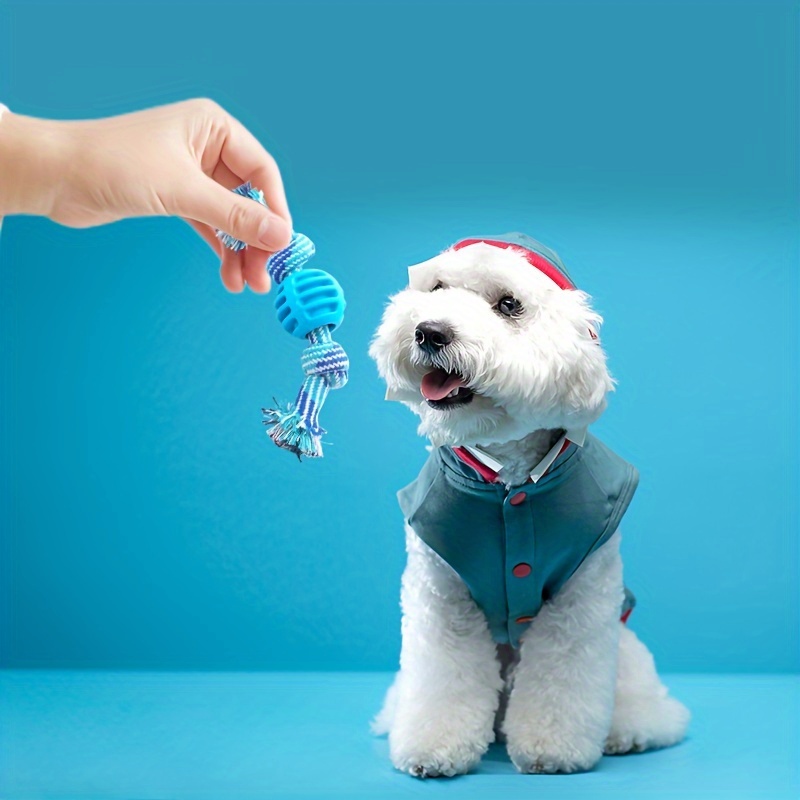 Interactive Dog Chew Toy - Keep Your Pet Entertained and Active with this 1pc Knot Toy!