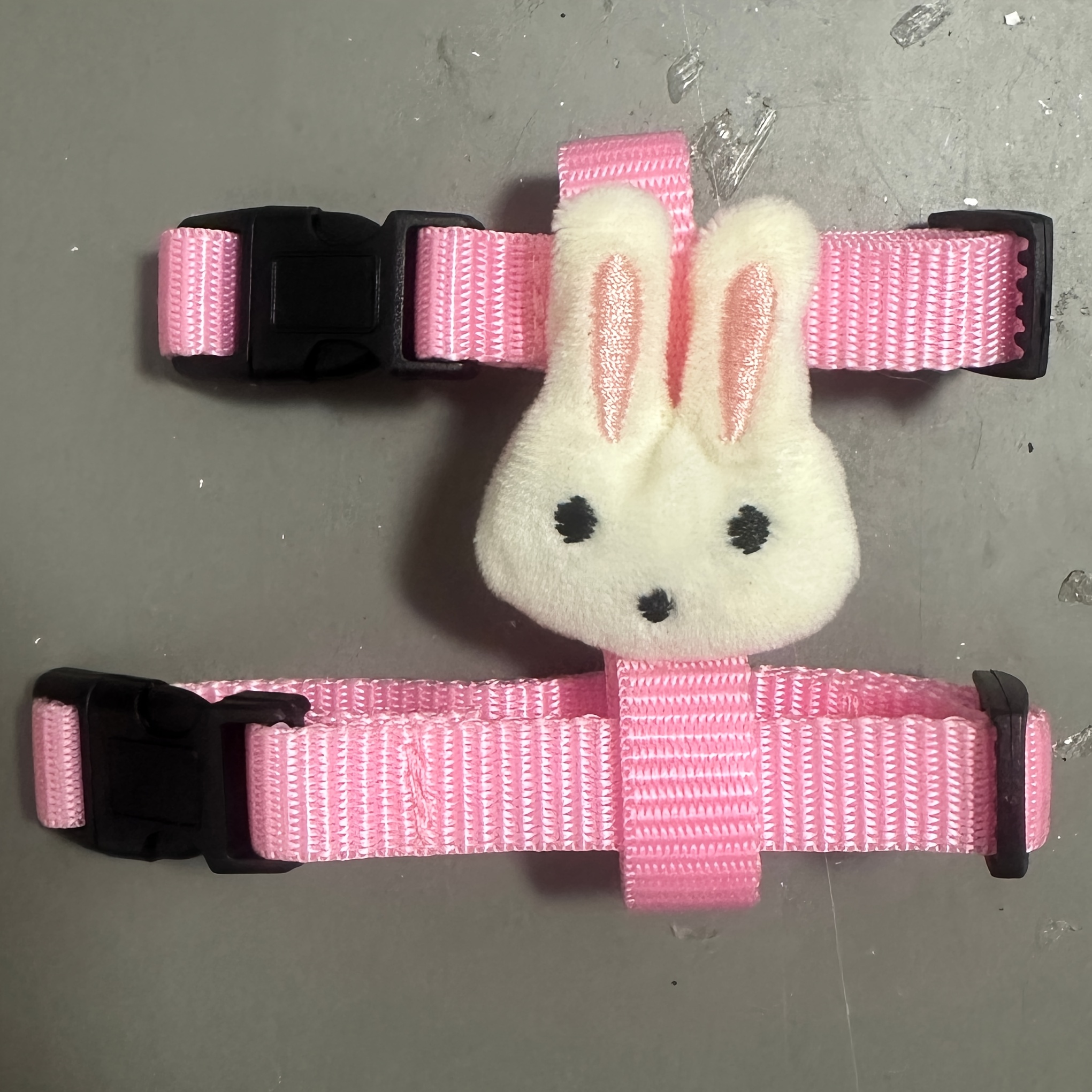 Adjustable Rabbit Harness And Belt Set Anti-escape Rabbit Vest, Pet Running Walking Jogging Rabbit Cat Puppy Kitten Ferret And Other Small Pets ()