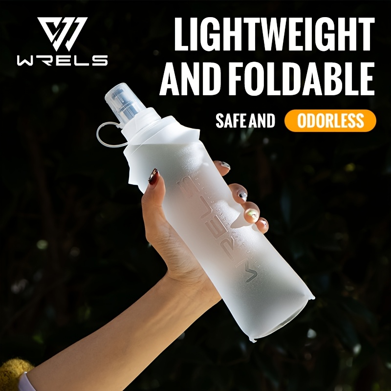Image of 1pc, Wrels Soft Kettle, Silicone Suction Tpu Food Grade Material , With Bottle Cap And Nozzle Solid Kettle, Suitable For Hiking, Cycling And Other Outdoor Activities