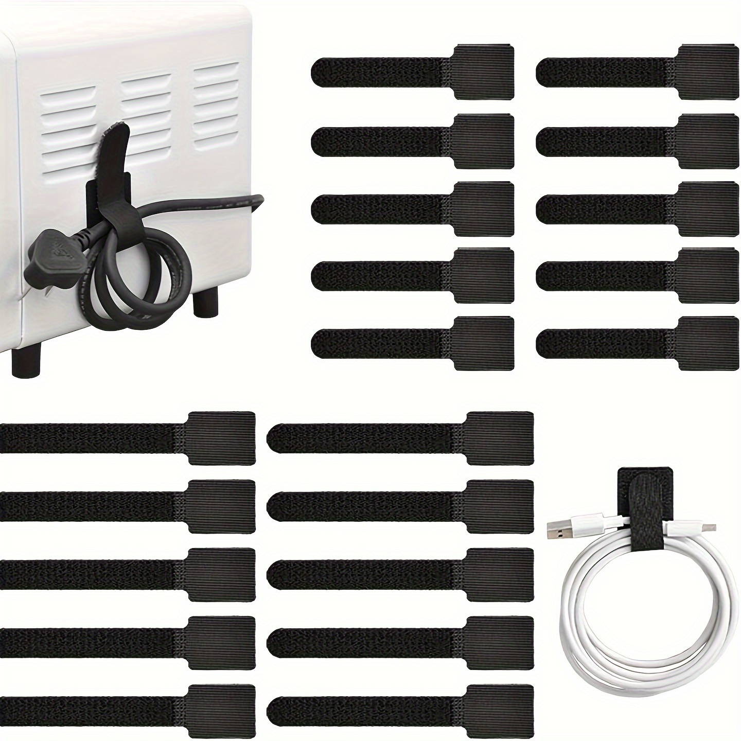 

10/20pcs Cord Organizer, Cord Holder For Mixer, Coffee Maker, , Air Fryer, Pressure Cooker And Other Kitchen Appliances