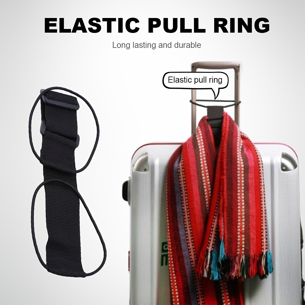 4pcs multi use strong adjustable luggage connector st ps 2026 new suitcases  ow t vel st ps luggage connector st p secure stacking adjustable elastic luggage st p t vel backpack shoulder st p luggage tie for t vel Product details 3