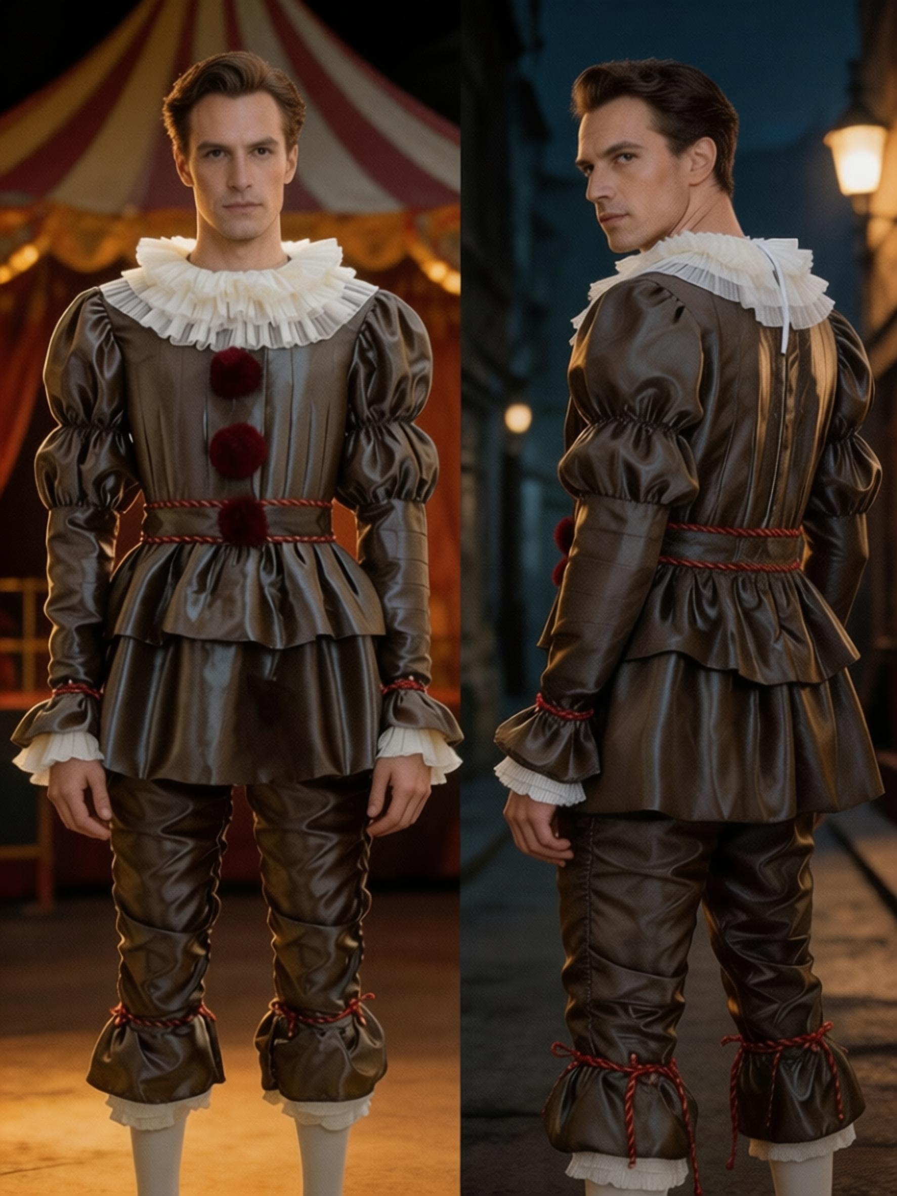 Adult Horror Clown Costume for Themed Parties