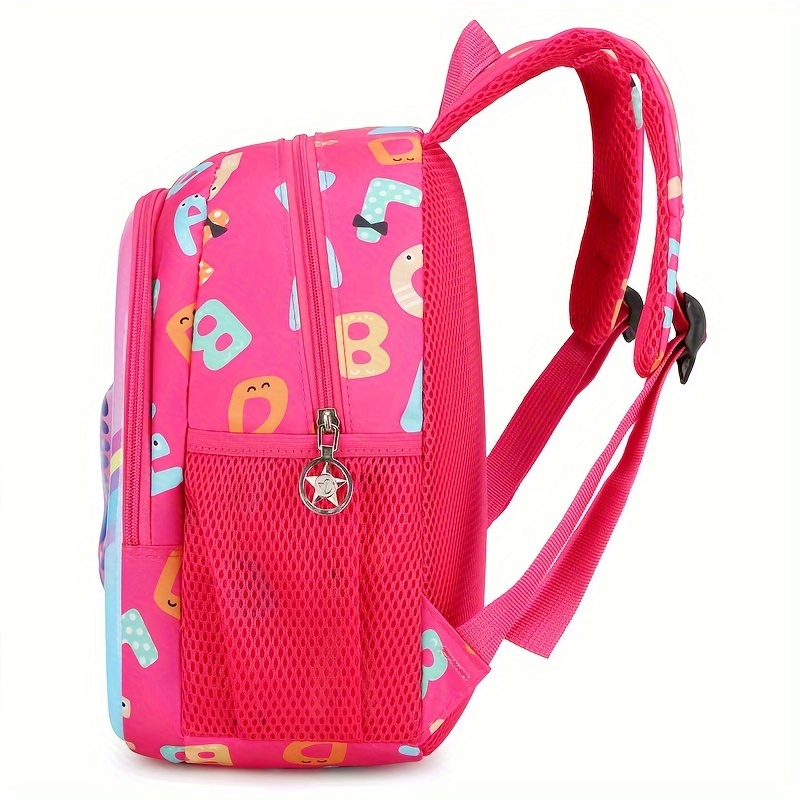 adorable lightweight small backpacks for girls reducing the burden on the spine cartoon girls hard shell waterproof backpacks details 7