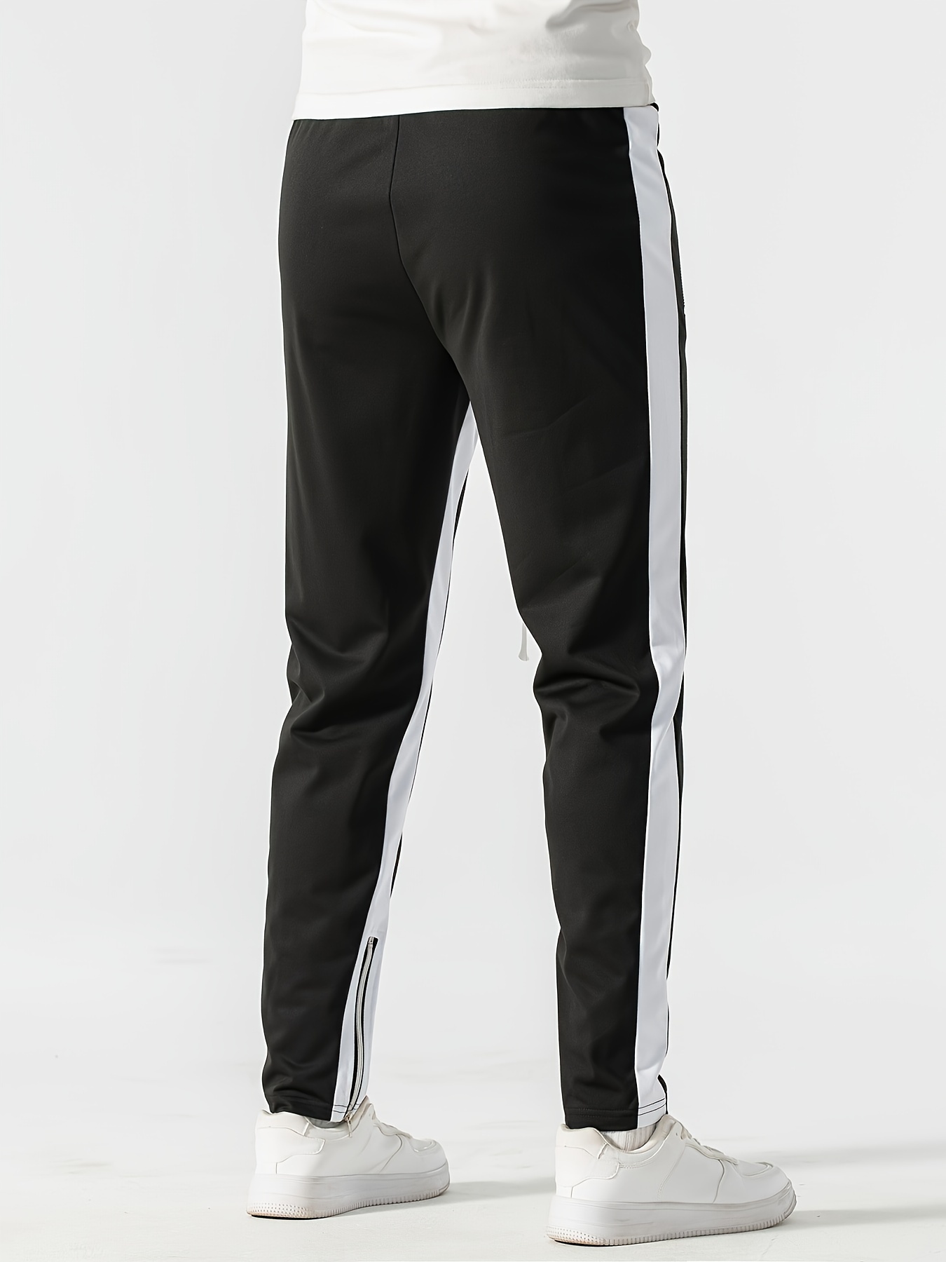 color block drawstring sweatpants pants men's casual - Temu