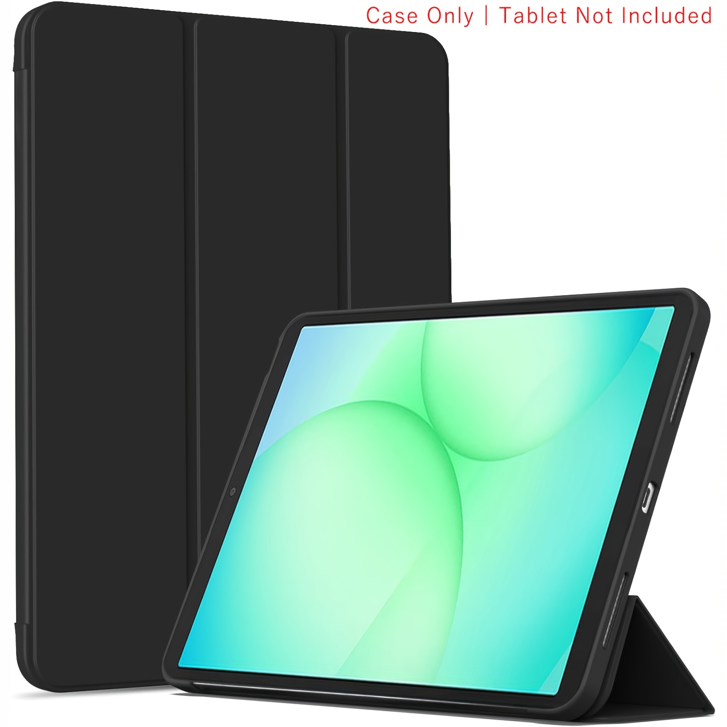 TEMU Tablet Case For Tab 2025 8.7'' Sm-x133 Sm-x135 Sm-x135f Synthetic Leather Magnetic Flip Soft Back Shell Auto Wake Up & Sleep