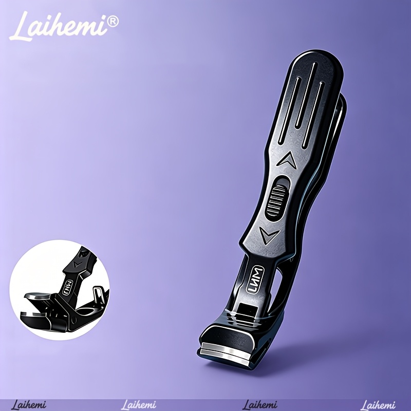 Curved Nail Clippers Set with Ergonomic Design and Storage Box